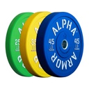 DISCO DE HULE VIRGEN COLOR ALPHA ARMOR - PAR