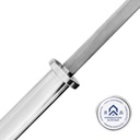 POWERLIFTING ELITE BAR STAINLESS STEEL 20KG ALPHA ARMOR ®