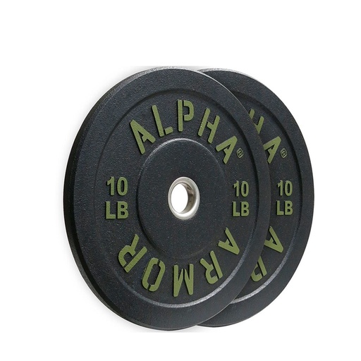 [DCN2.0AA10L] DISCO DE CAUCHO NEGRO HI-IMPACT 2.0 ALPHA ARMOR®️ (PAR) (10LB)