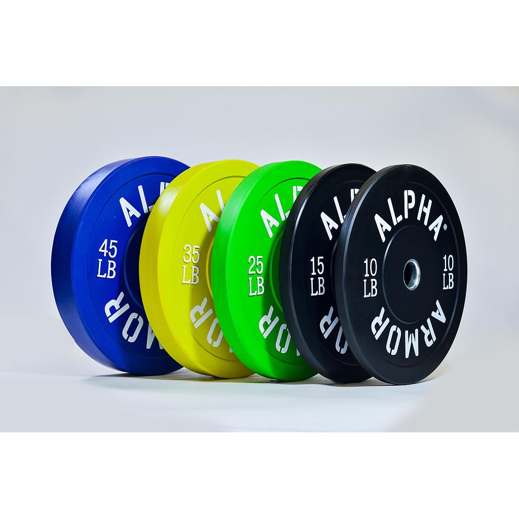 DISCO DE HULE VIRGEN DE COLOR ALPHA ARMOR® (PAR) (Usado en Competencia)