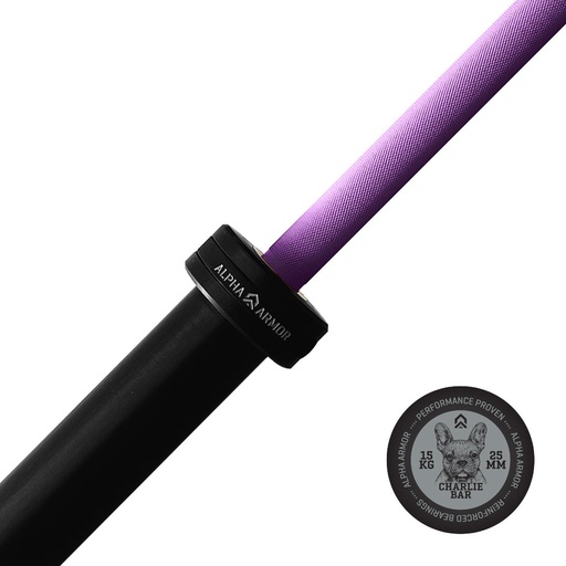 BARRA DE PODER CHARLIE CERAKOTE ALPHA ARMOR ® 15KG