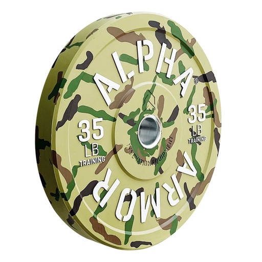 BUMPER PLATE DELTA GREEN THUNDER - PAR