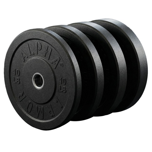 BUMPER PLATE HI-IMPACT BLACK - PAR