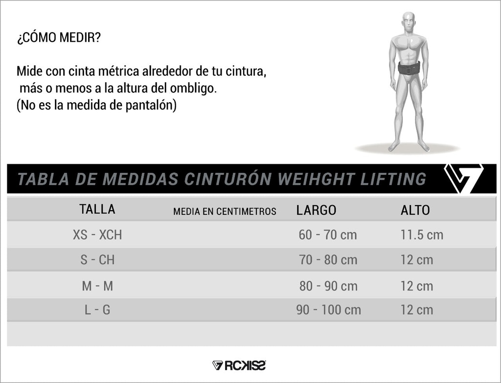 CINTURÓN KRANE NEGRO RCKISS