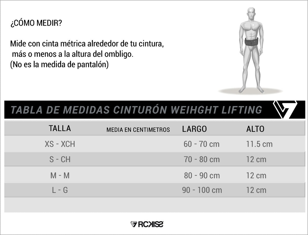 CINTURÓN KRANE NEGRO RCKISS