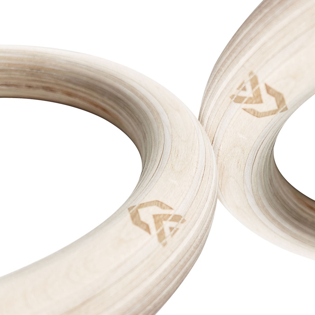 AROS GIMNASTICOS DE MADERA ALPHA ARMOR® (PAR)