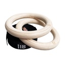 AROS GIMNASTICOS DE MADERA ALPHA ARMOR® (PAR)