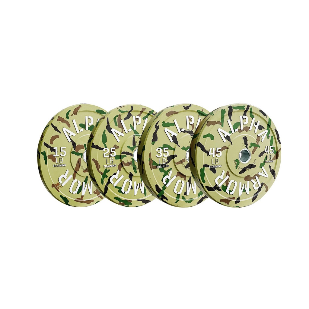 BUMPER PLATE DELTA GREEN THUNDER - PAR