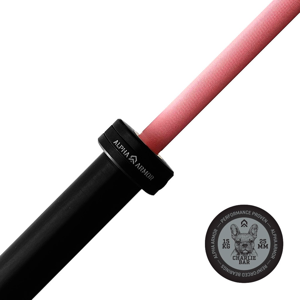BARRA DE PODER CHARLIE CERAKOTE ALPHA ARMOR 15KG ® 