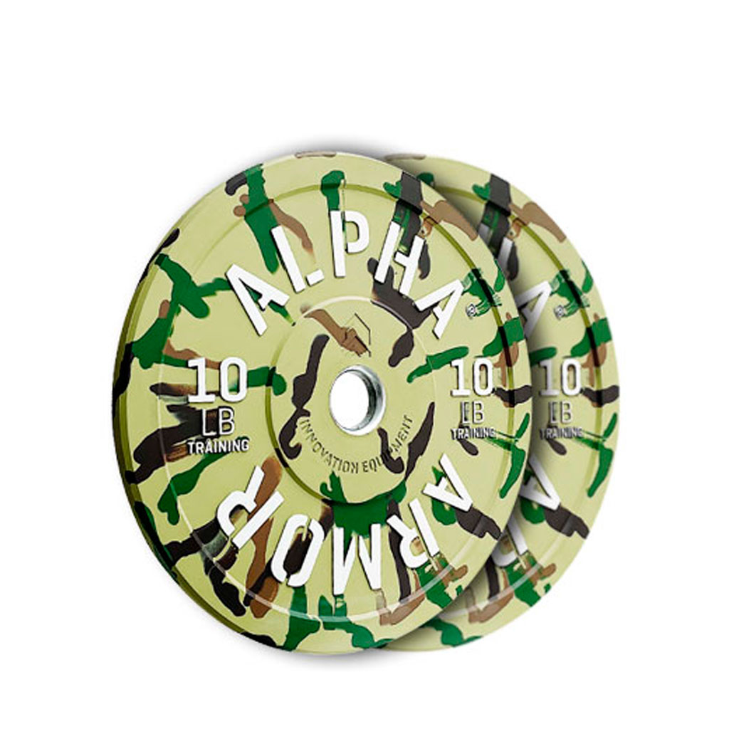 BUMPER PLATE DELTA GREEN THUNDER - PAR