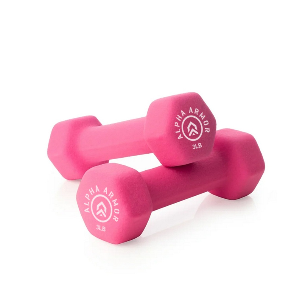 MANCUERNA DE NEOPRENO COLOR FIT ALPHA ARMOR (PAR)