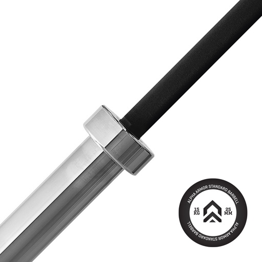 BARRA ESTANDAR CERAKOTE 20KG ALPHA ARMOR®