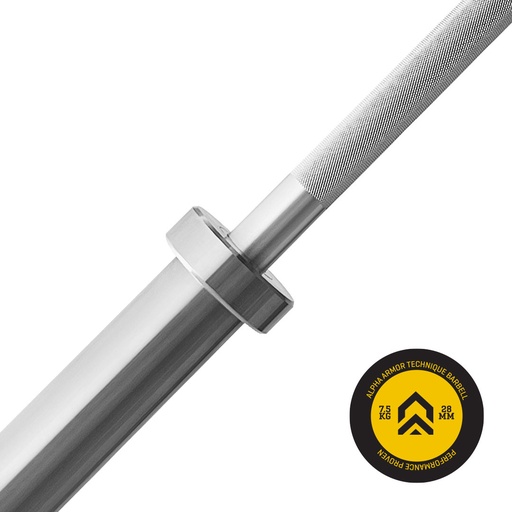 [BATAA7.5K] BARRA DE ALUMINIO 7.5KG ALPHA ARMOR®