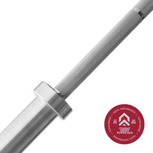 [BCCAA15K] BARRA DE COMBATE CORTA - SOLID HARD CHROME ALPHA ARMOR®