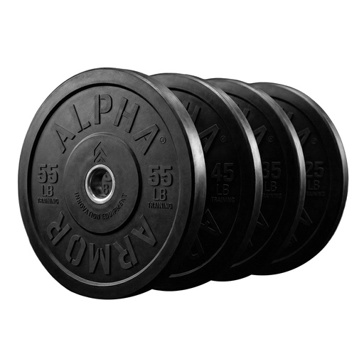 BUMPER PLATE ALL BLACK - PAR