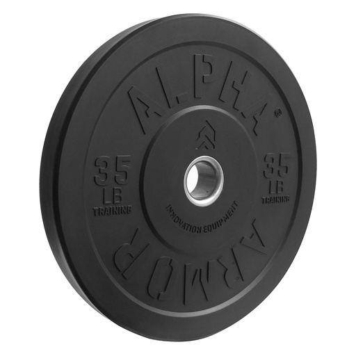 BUMPER PLATE ALL BLACK - PAR