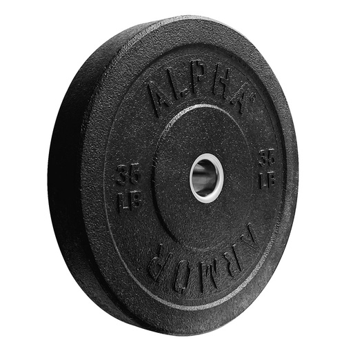 BUMPER PLATE HI-IMPACT BLACK - PAR